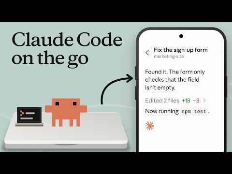 Coding on the go with Claude Code (kanał Claude, 13.10.2026): sesja w chmurze a Remote Control