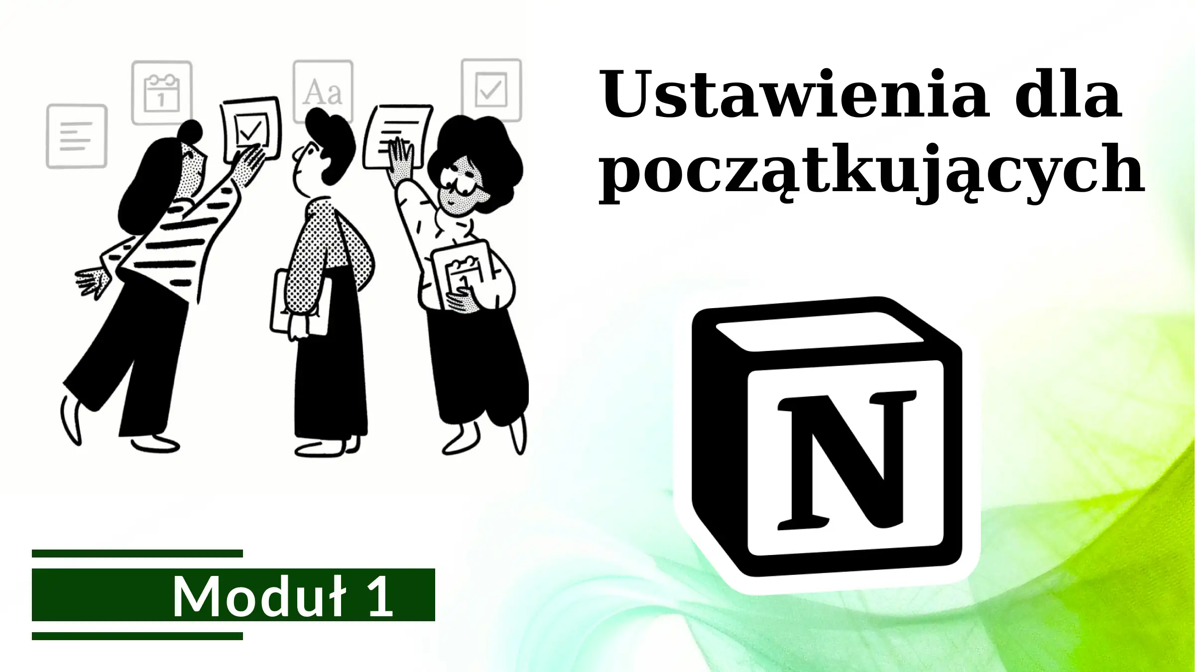 Ustawienia w Notion dla początkujących